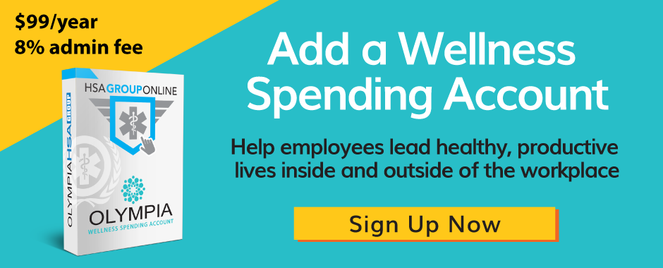 Add a wellness spending account sign up now 