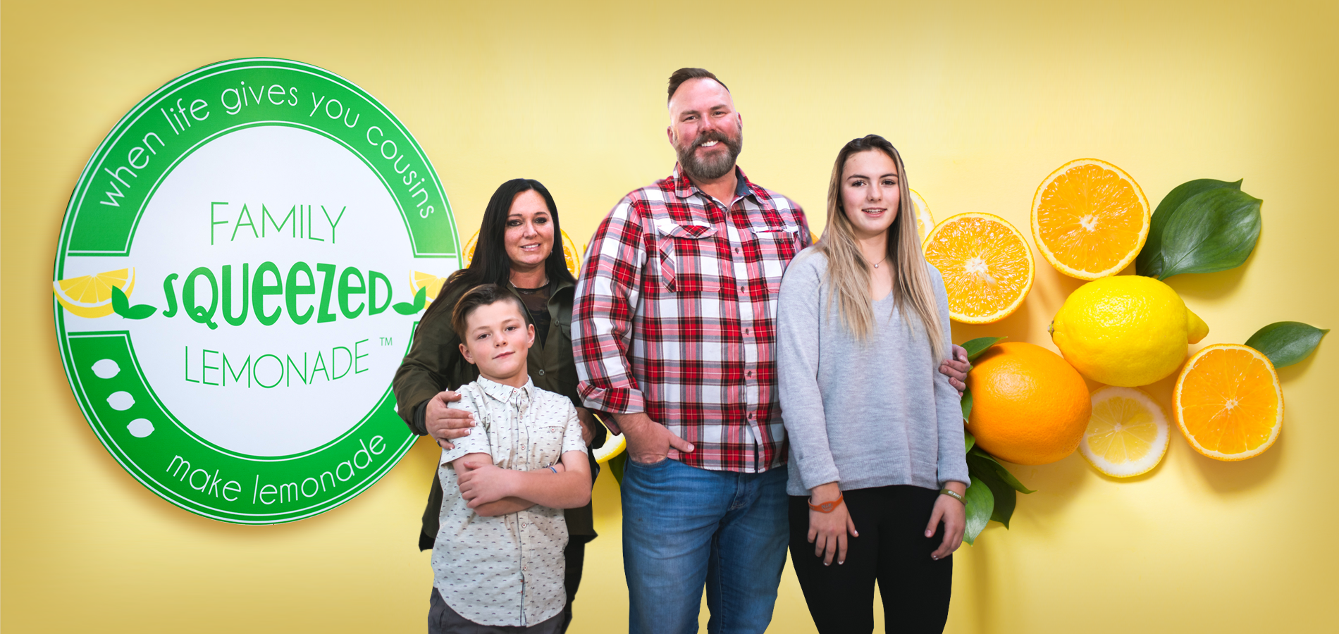 Family Squeezed Lemonade blog header